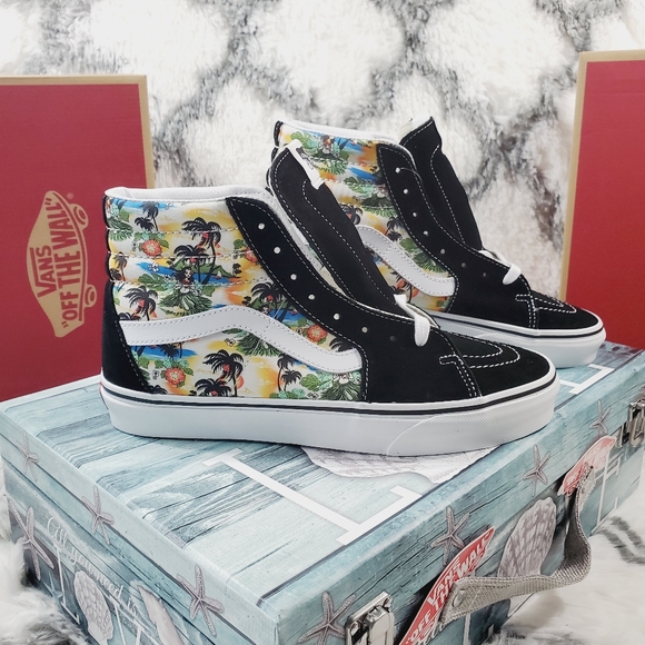 Vans Aloha Sk8-HI Palm Trees 🌴🌳 - Picture 2 of 14